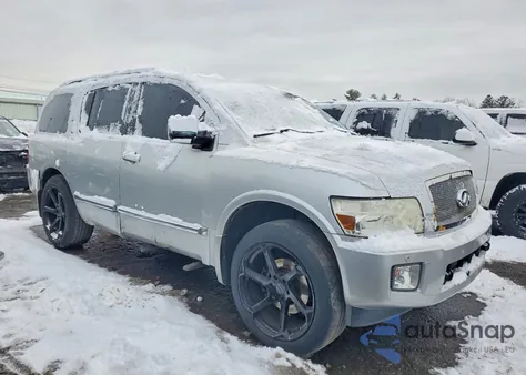 2008 Infiniti Qx56 z USA, uszkodzony, nr VIN 5N3AA08C48N907545